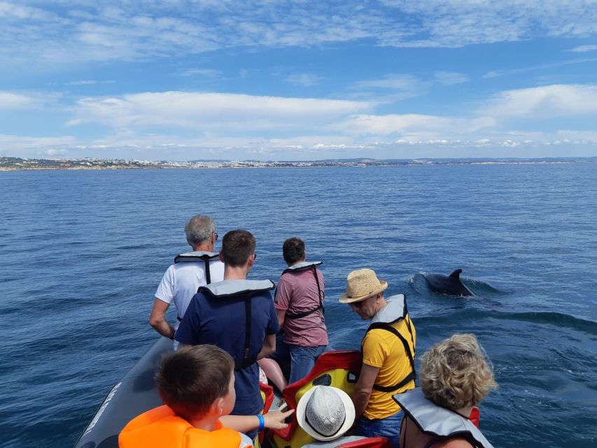 From Albufeira: Benagil Caves and Dolphins Guided Boat Tour - The crew: facts, jokes, and a fast ride