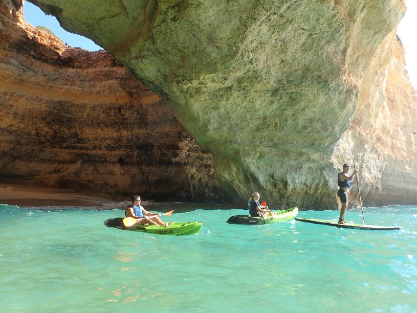 From Albufeira: Benagil Hidden Caves Tour by Kayak - The Natural Arch of Albandeira and hidden beaches