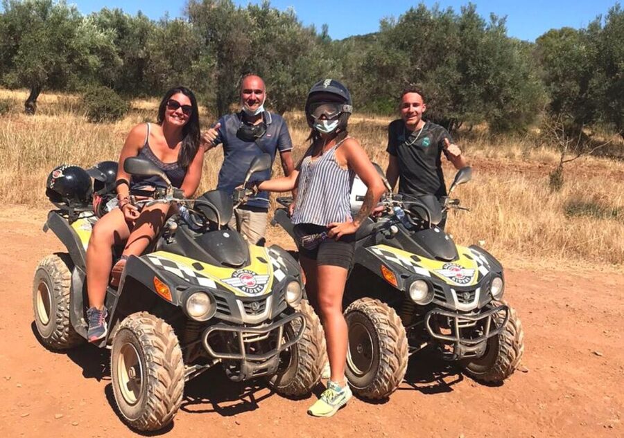 From Albufeira: Half-Day Off-Road Quad Tour - The long central ride through rural tracks