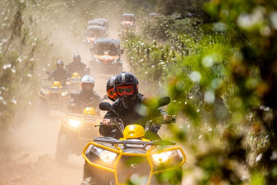 From Albufeira: Half-Day Off-Road Quad Tour - Escarpão and Amoreira: getting used to the quad