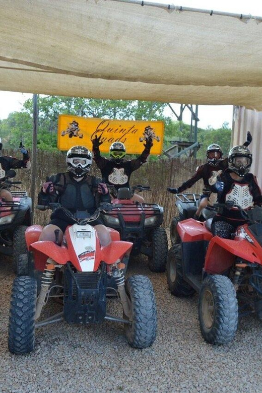 From Albufeira: Paderne Adventure Quad Ride - The 10-minute briefing and your first ride