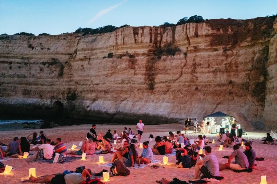 From Albufeira: Sunset Cruise and Beach BBQ with Open Bar - The short transfer to the secluded beach