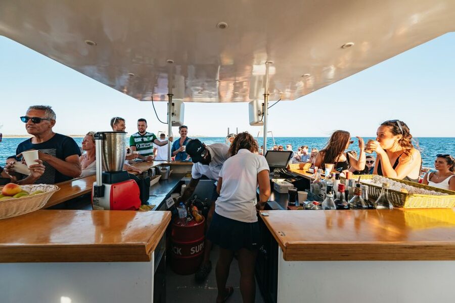 From Albufeira: Sunset Cruise and Beach BBQ with Open Bar - Comfort, toilets, and what to pack