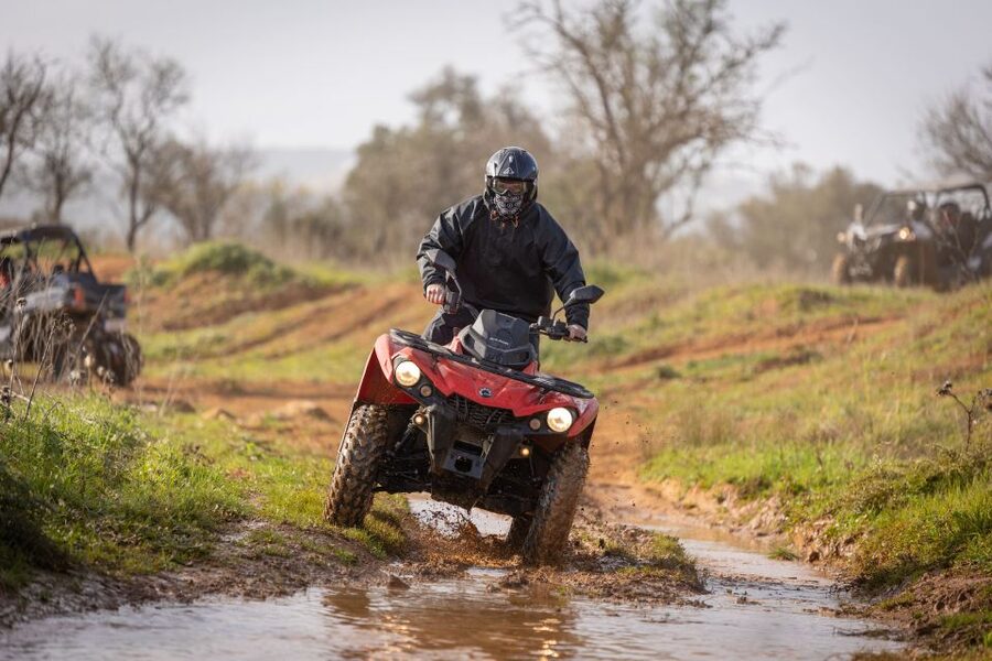 From Almancil: Quad Tour in Algarve Countryside - Reaching the Algibre riverside