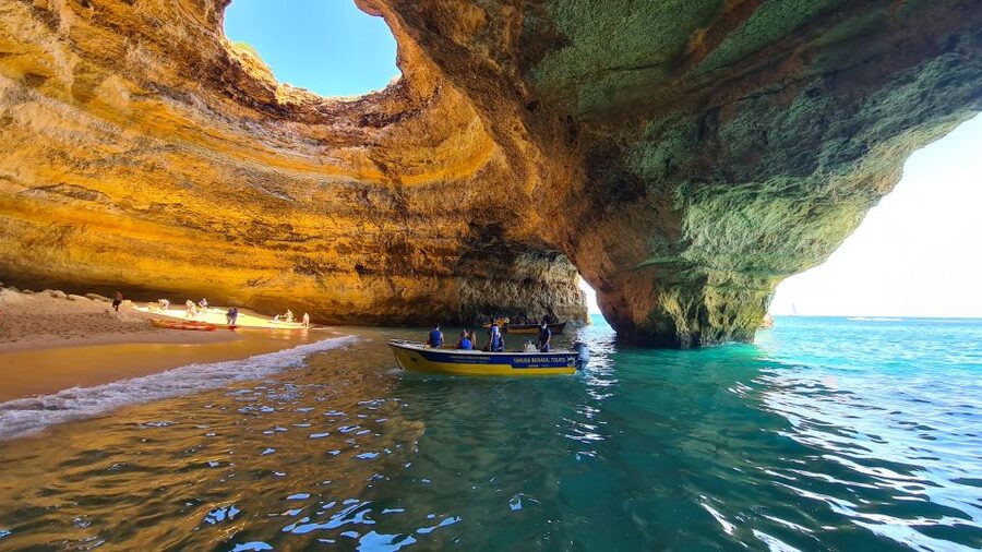From Benagil: Coast Boat Tour with Benagil Cave - Benagil Cave and the sea conditions