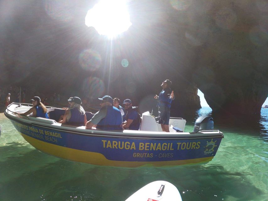 From Benagil: Coast Boat Tour with Benagil Cave - Crew style and practical comfort