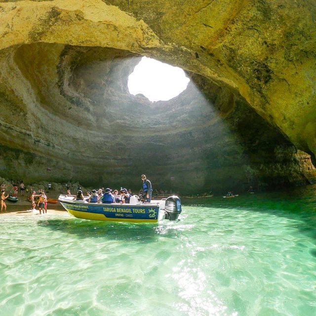 From Benagil: Coast Boat Tour with Benagil Cave - The first caves near Benagil