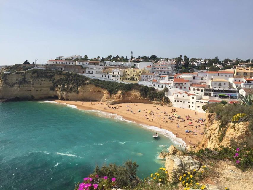 From Carvoeiro: Benagil Caves and Praia da Marinha Boat Trip - The Farol de Alfanzina lighthouse