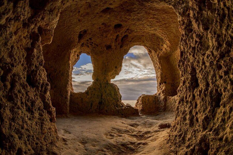From Carvoeiro: Benagil Caves and Praia da Marinha Boat Trip - The caves between Benagil and Praia da Marinha