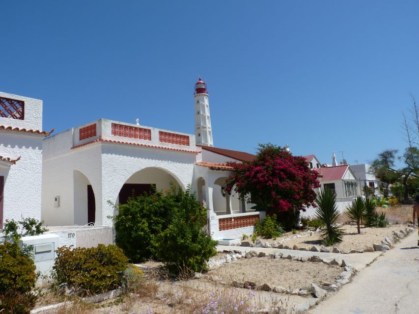 From Faro: 2-Island, 2-Stop Ria Formosa Catamaran Tour - Second stop: Farol Island and its lighthouse