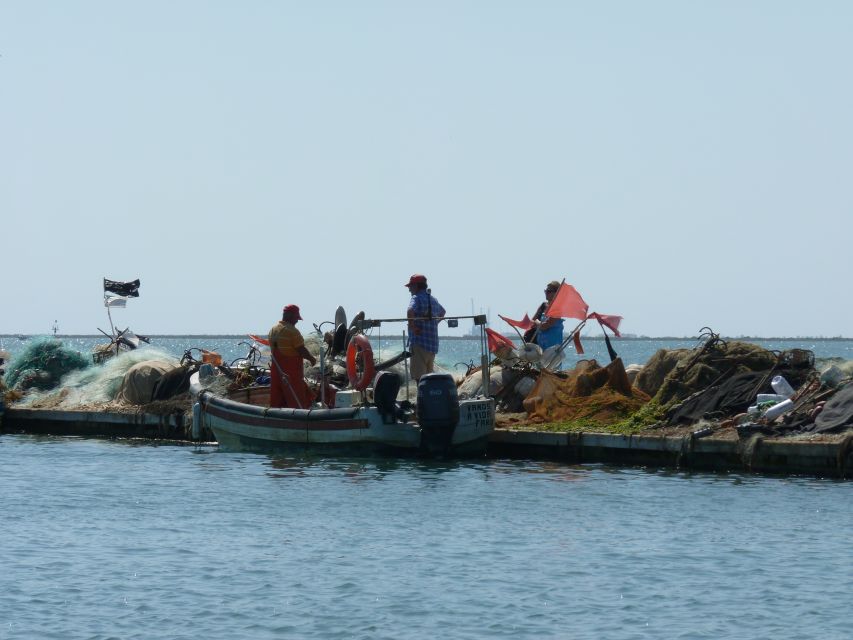 From Faro: 4 Stops, 3 Islands in Ria Formosa Catamaran Tour - The return ride and changing tides