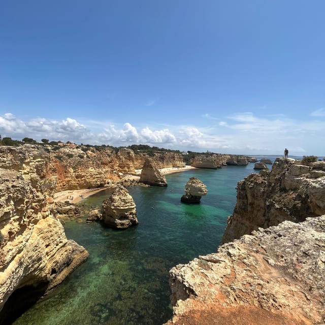 From Faro: Benagil, Algar Seco, 7 Hanging Valleys, & Marinha - Walking the Seven Hanging Valleys Trail