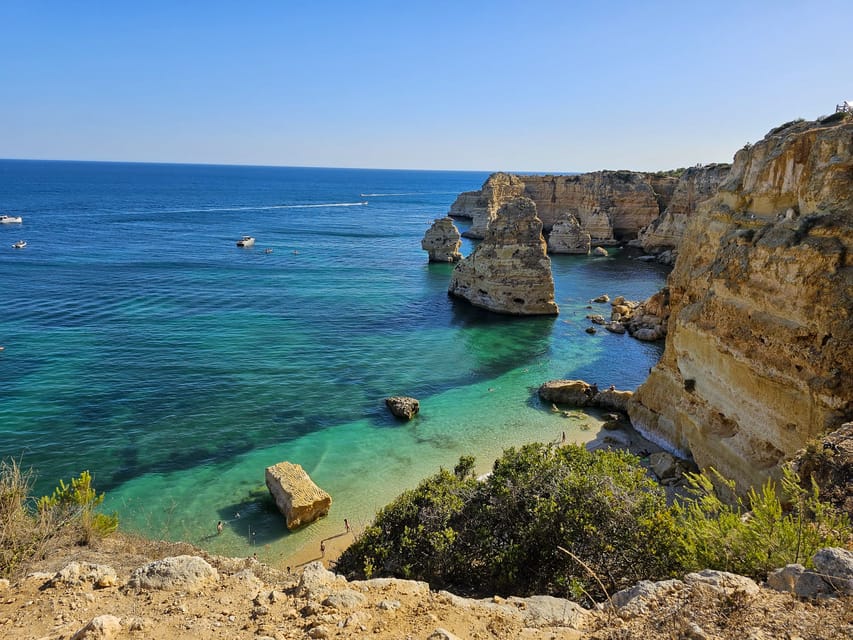 From Faro: Benagil Cave, Marinha Beach, Algar Seco & More - What the guides add to the day