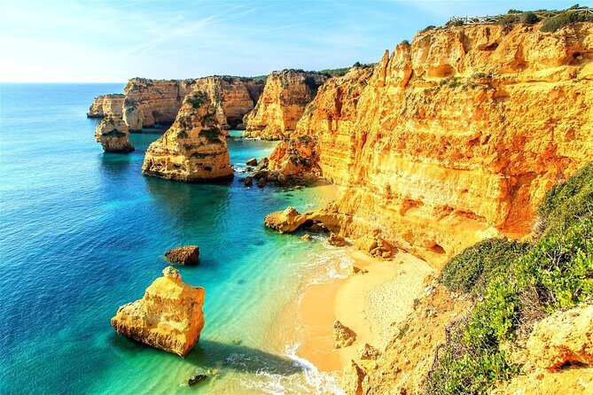 From Faro: Benagil Cave, Marinha & Carvoeiro [Full-Day Tour] - Benagil Cave without getting on a boat