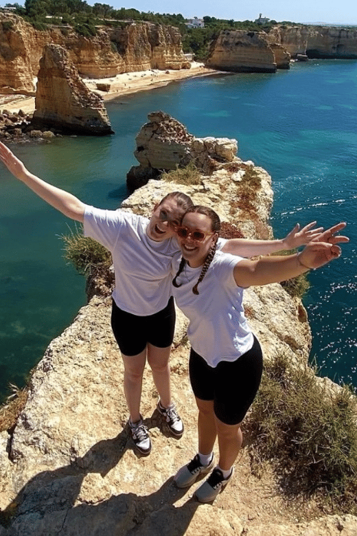 From Faro: Benagil, Marinha, 7 Valleys, and Algar Seco Tour - Algar Seco, Boneca’s Cave, and the final jump