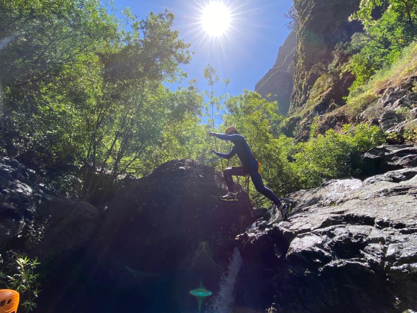 From Funchal: Intermediate Canyoning Adventure (Level 2) - Photos and videos without carrying a camera