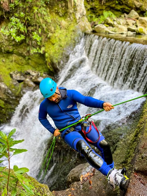 From Funchal: Intermediate (Level 2) Canyoning Adventure - Jumps, slides, and natural pools