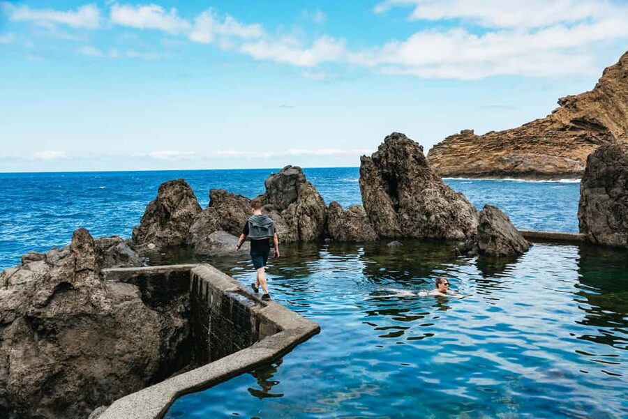 From Funchal: Porto Moniz and Seixal Day Tour by Jeep - Cabo Girão: a 580-meter cliff above the Atlantic