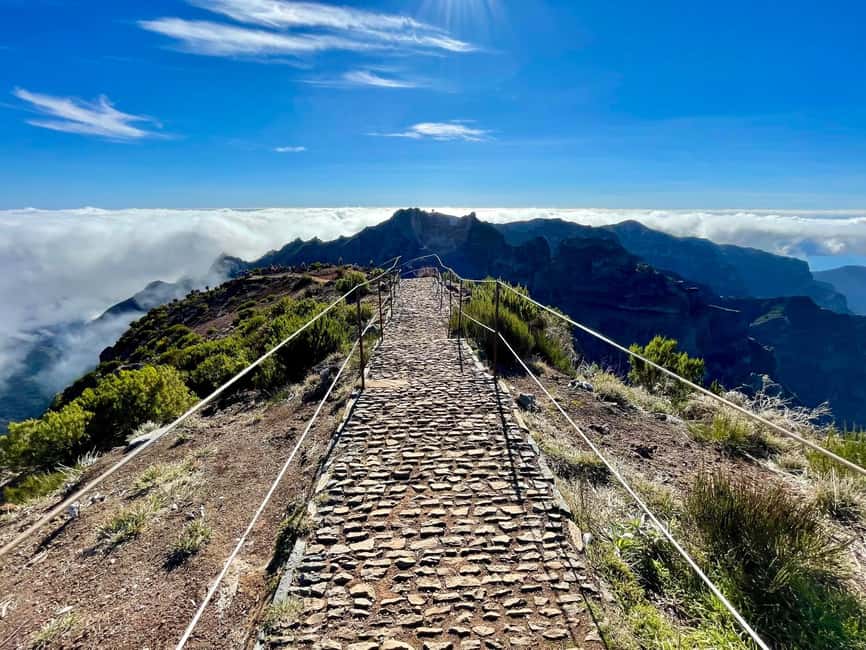 From Funchal: Transfer to Pico do Arieiro & Pico Ruivo Trail - PR1 closures and the changing route