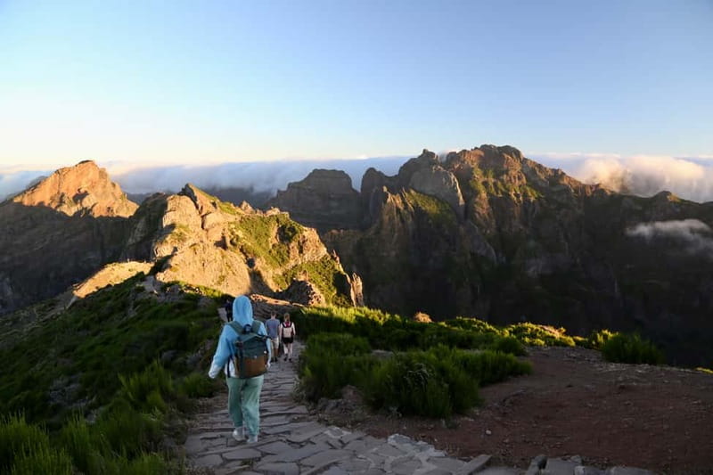 From Funchal: Transfer to Pico do Arieiro & Pico Ruivo Trail - Five hours on foot, at your own pace