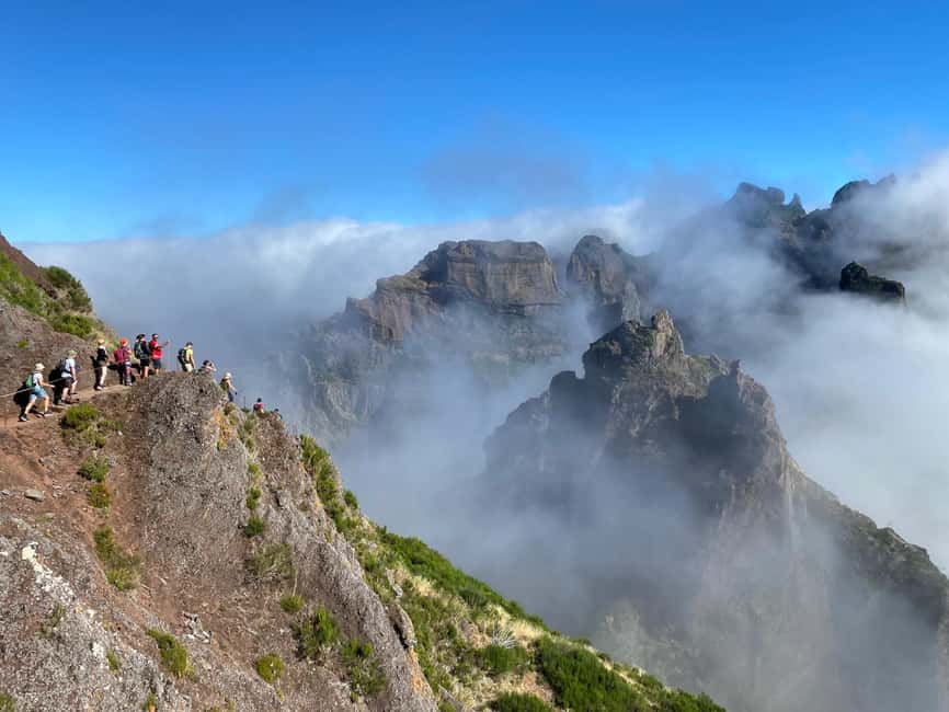 From Funchal: Transfer to Pico do Arieiro & Pico Ruivo Trail - The morning transfer from Funchal or Caniço