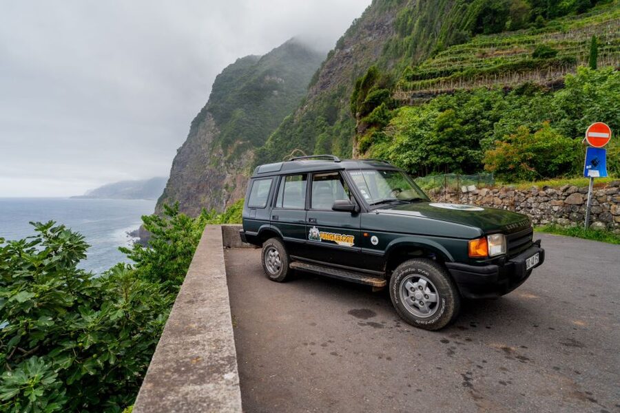 From Funchal:West Madeira Open-roof 4x4 Day Tour with Pickup - Porto Moniz: lunch, saltwater pools, and free time