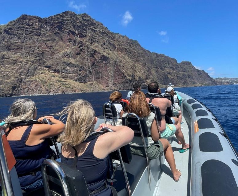 From Funchal: Whale and Dolphin Watching - Leaving Funchal on a small RHIB