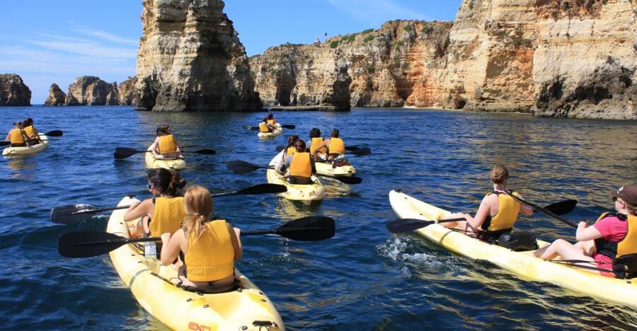 From Lagos: Algarve Coast and Caves by Kayak - What the guide adds to the outing