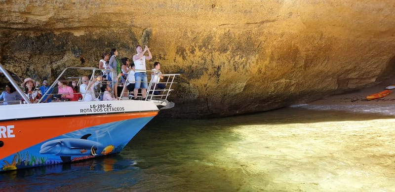 From Lagos: Benagil Caves Catamaran Cruise - The ride along Algarve’s western coast