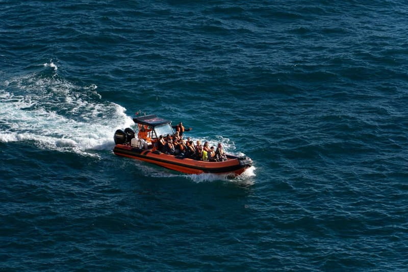 From Lagos: Benagil Caves Speedboat Adventure - The extra caves and old pirate hideouts