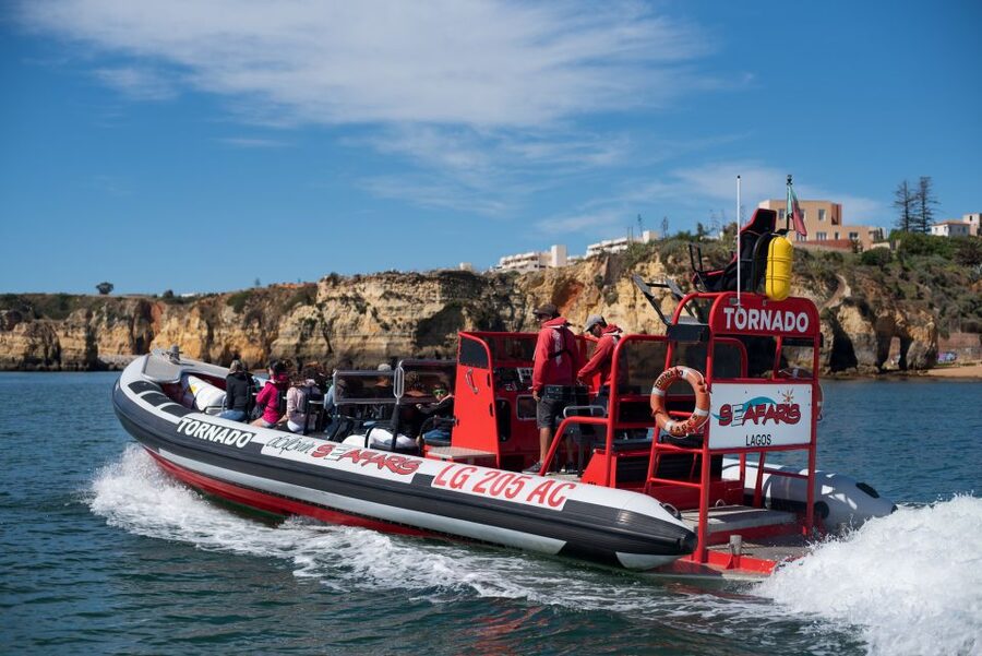 From Lagos: Benagil Sea Caves Tour with a Local Guide - The speedboat makes the coast feel close