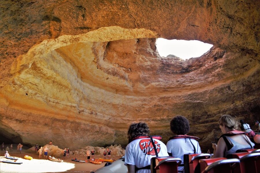 From Lagos: Benagil Sea Caves Tour with a Local Guide - Benagil Cave is impressive, with one important limit