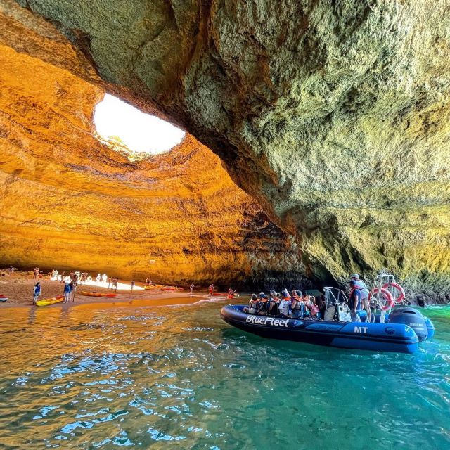 From Lagos: Boat Cruise to Benagil - What the 18-person boat feels like