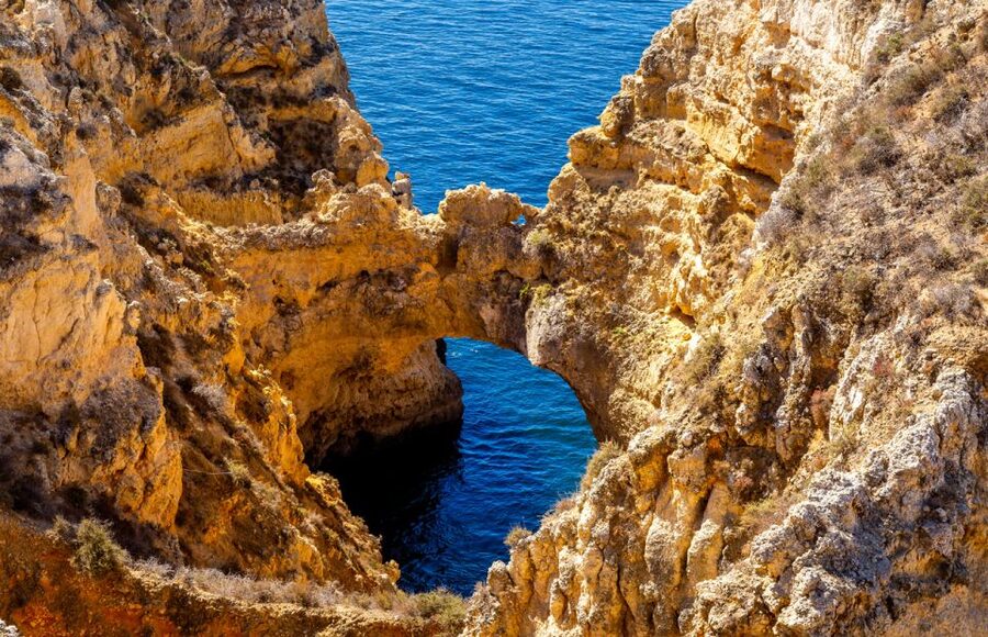 From Lagos: Cruise to the Caves of Ponta da Piedade - From Lagos Marina to the open coast
