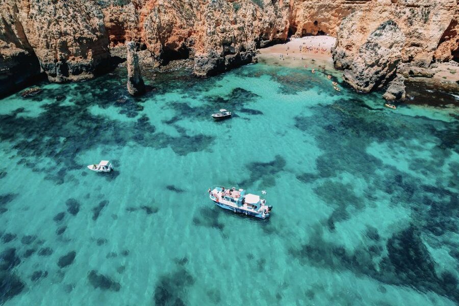 From Lagos: Kayak Experience in Ponta da Piedade - Meeting at Lagos Train Station