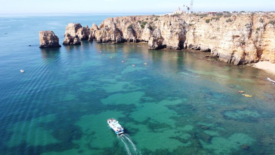 From Lagos: Kayak Experience in Ponta da Piedade - Paddling Through Arches and Caves