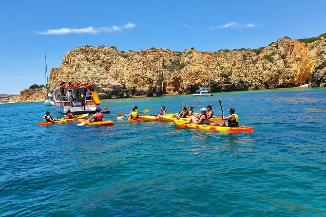From Lagos: Kayak Tour of Ponta da Piedade Caves on Catamaran - Safety, sea conditions, and canceled departures