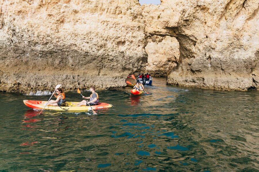 From Lagos: Kayaking and Boat Cave Explorer Tour - Key points at a glance