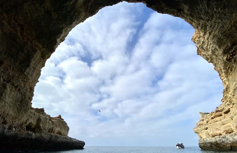 From Lagos: Scenic Cruise to the Benagil and Carvoeiro Caves - The fast ride is part of the attraction