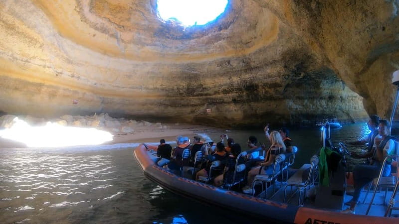 From Lagos: Scenic Cruise to the Benagil and Carvoeiro Caves - What guides add to the two-hour route