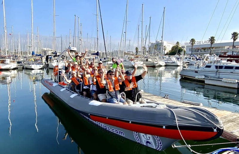 From Lagos: Scenic Cruise to the Benagil and Carvoeiro Caves - From Lagos Marina to the open Algarve coast