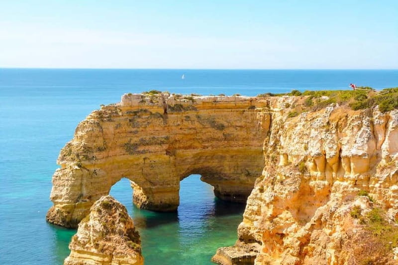 From Lisbon: Algarve, Benagil Sea Cave & Lagos Full-Day Tour - Praia da Marinha, one of the day’s best pauses