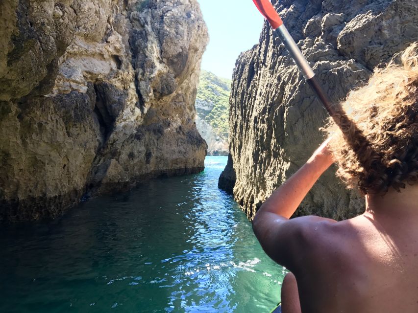 From Lisbon: Arrábida Natural Park Kayak Tour with Lunch - Caves, cliffs, and changing sea conditions