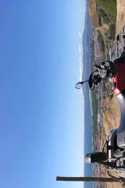 From Lisbon: Atlantic Coast Guided Quad Bike Tour - The old military compound and its wide views