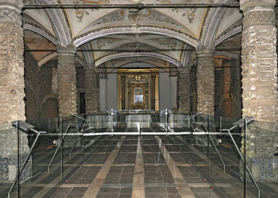 From Lisbon: Évora Wine & Heritage Tour - The Chapel of Bones at Saint Francis Church