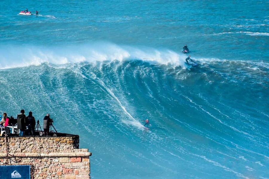 From Lisbon: Nazare Big Waves and Óbidos Guide Day Trip - Key points at a glance