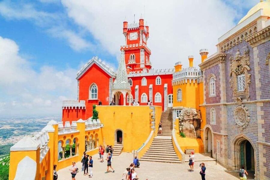 From Lisbon: Sintra, Cabo da Roca, & Cascais Day Trip - Castle of the Moors and Pena Palace