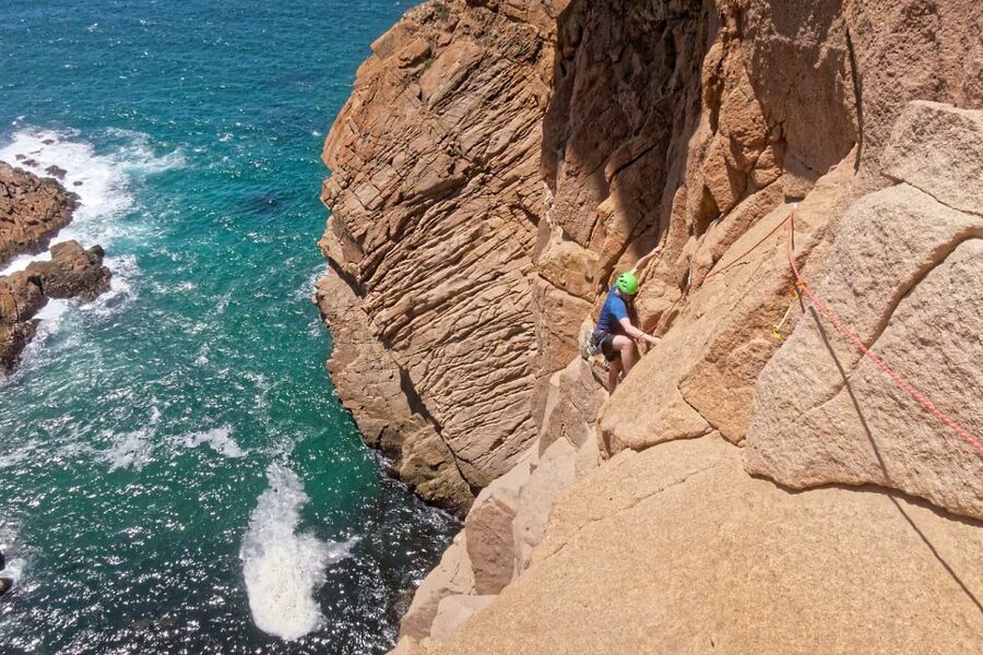 From Lisbon: Sintra-Cascais Natural Park Rock Climbing Tour - Walking from the car to the crag