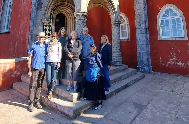 From Lisbon: Sintra, Pena Palace, Regaleira & Cabo Roca Tour - One hour in Sintra village