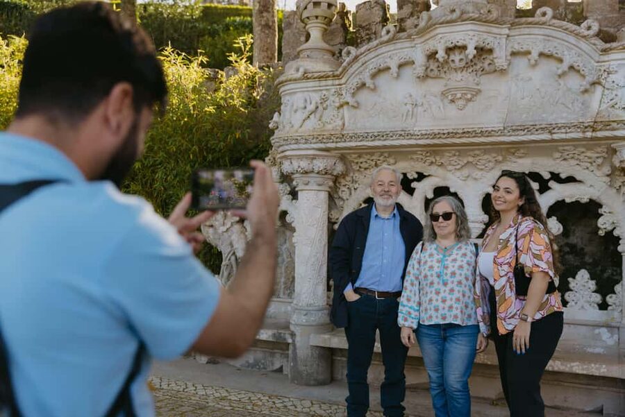 From Lisbon: Sintra, Regaleira and Pena Palace Guided Tour - Pena Palace and the Romantic hilltop setting